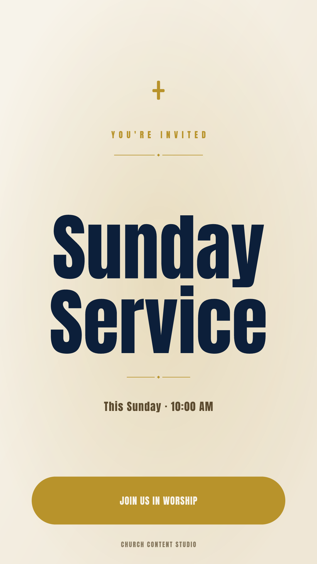 Sunday Service Story